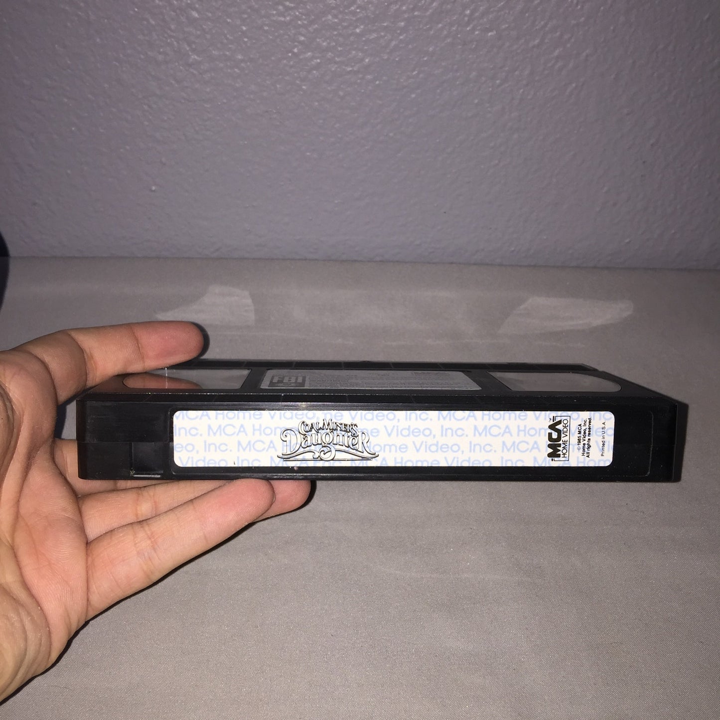 Vhs Used Coal Miner's Daughter Tape Sissy Spacek Tommy Lee Jones Mca Home Video