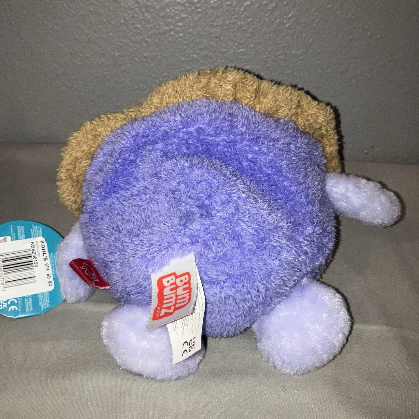 New Nwt 7.5" Breakfast BumBumz Collectible Plush Stuff Blueberry Muffin Melissa