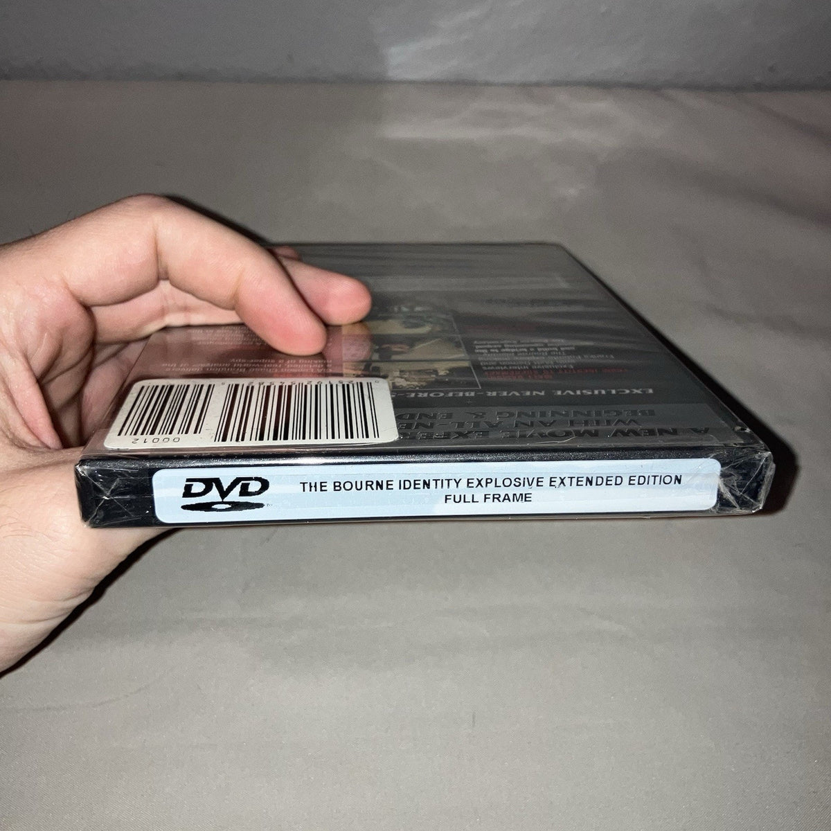 Dvd Sealed New The Bourne Identity Full Screen Extended Edition Universal Damon