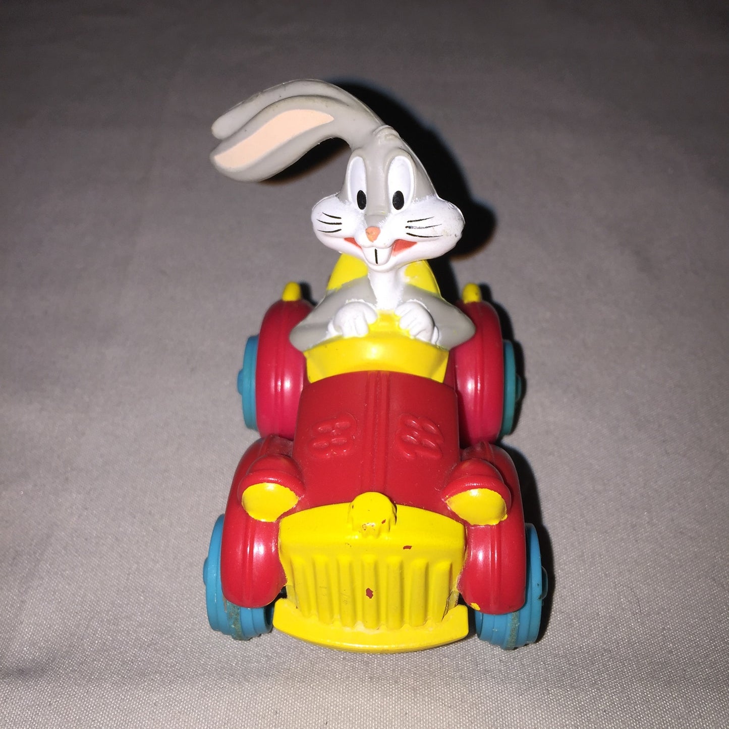 Tiny Toon Adventures Looney Tunes Bugs Babs Buster Bunny Racer McDonald's FF Toy