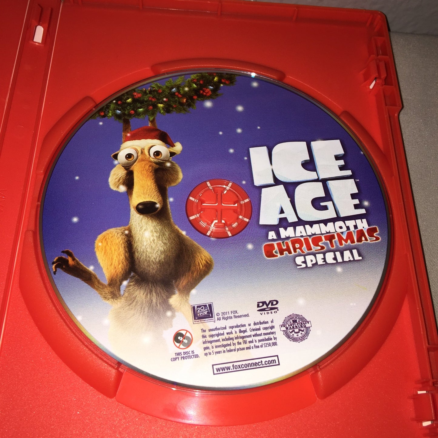 Christmas Dvd Used Ice Age A Mammoth Xmas Special Holiday 1Disc 20th Century Fox