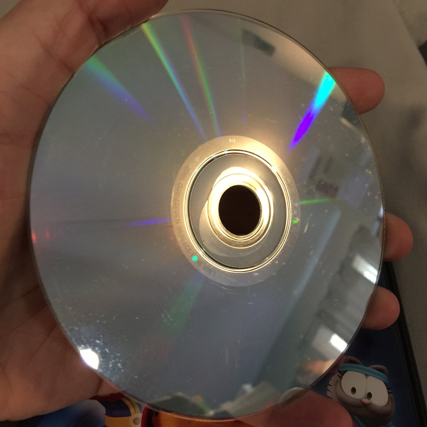 Dvd Used Garfield's Pet Force Special Features 20th Century Fox Disc Scratched