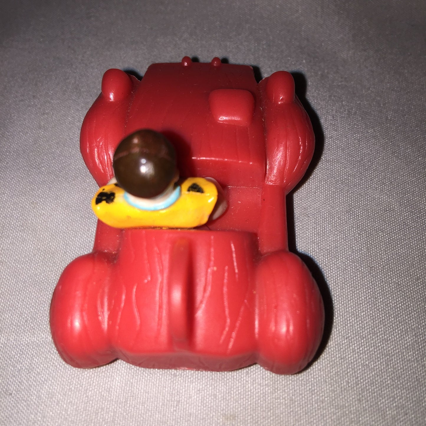 The Flintstones Fred Flintstone Driving Red Car Fossil Fill-up McDonald's FF Toy