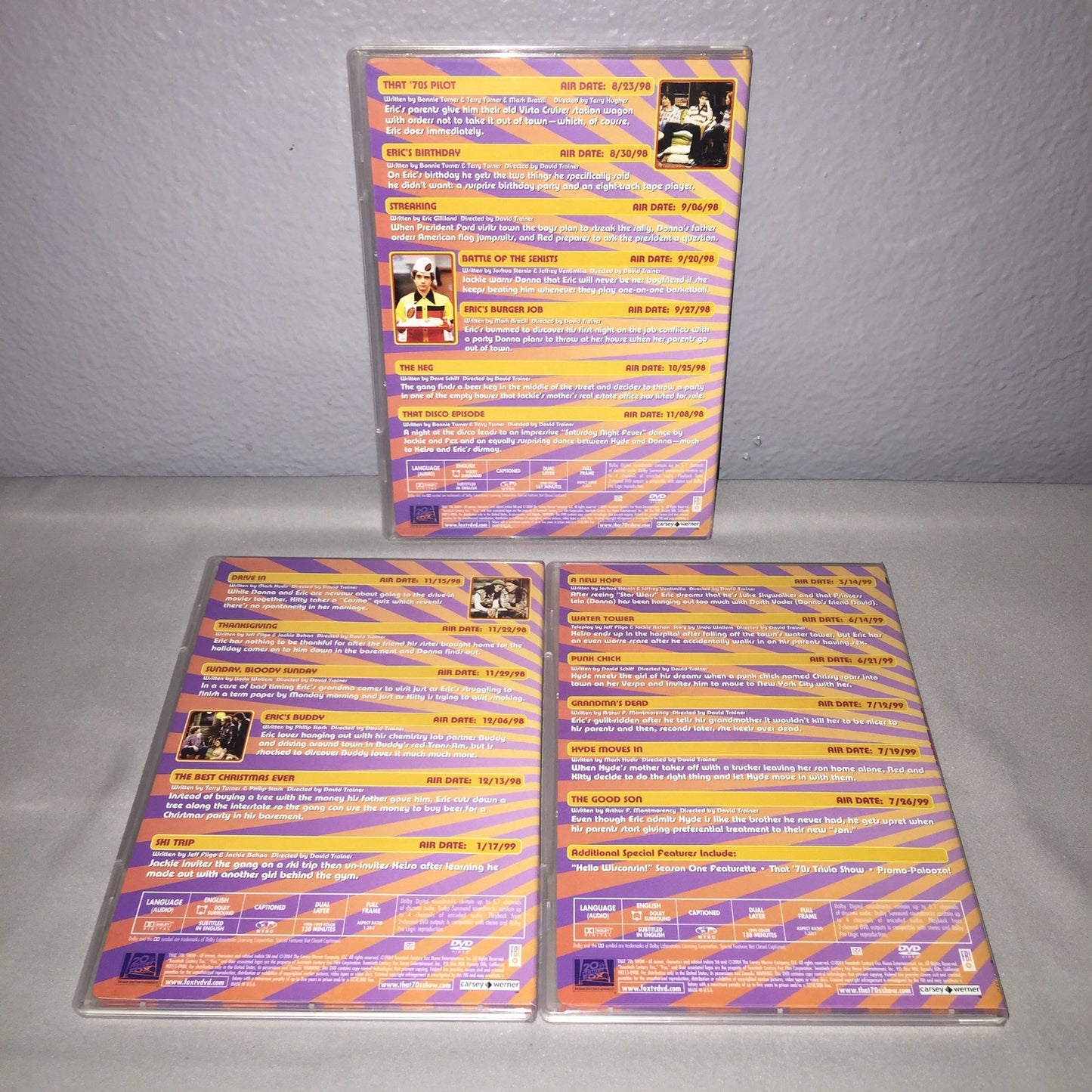 Dvd Used That 70's Show Season 1 Set 20th Century Fox Missing 6 Episodes Disc 3