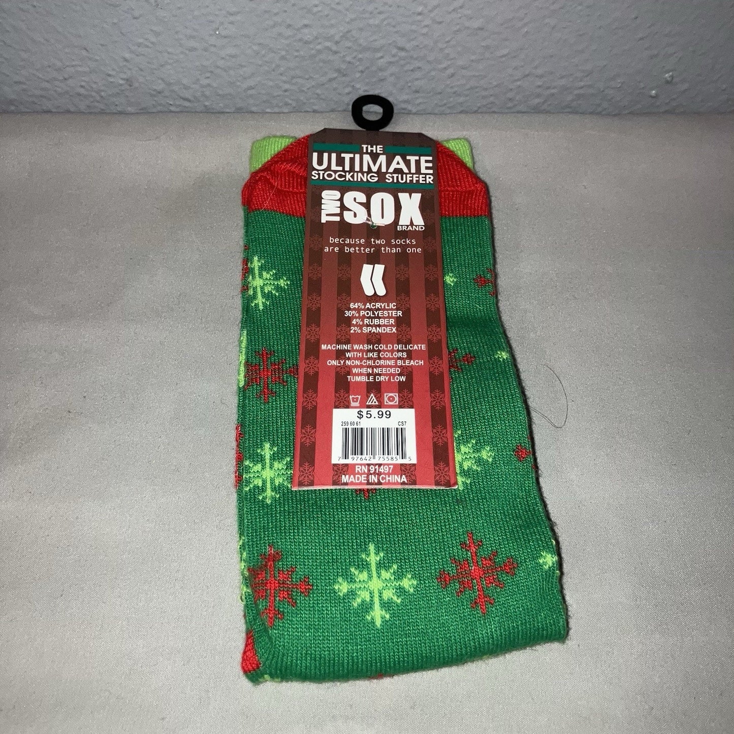 New Nwt Two Sox Merry Christmas You Filthy Animal Home Alone Xmas Socks Pair