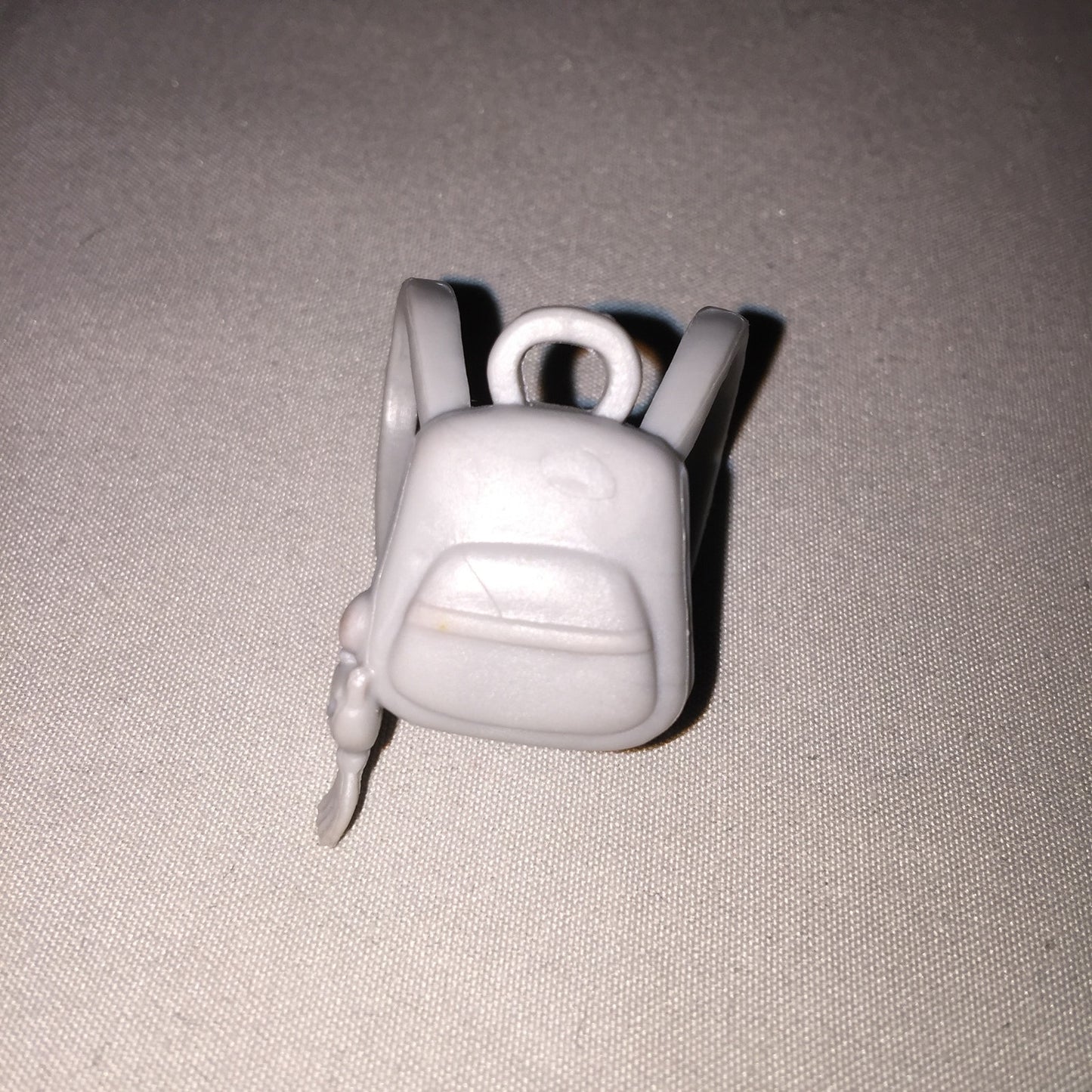 Barbie Doll Backpack Toy With Unique Cat Kitty Keychain J@P Brand Gray Blue