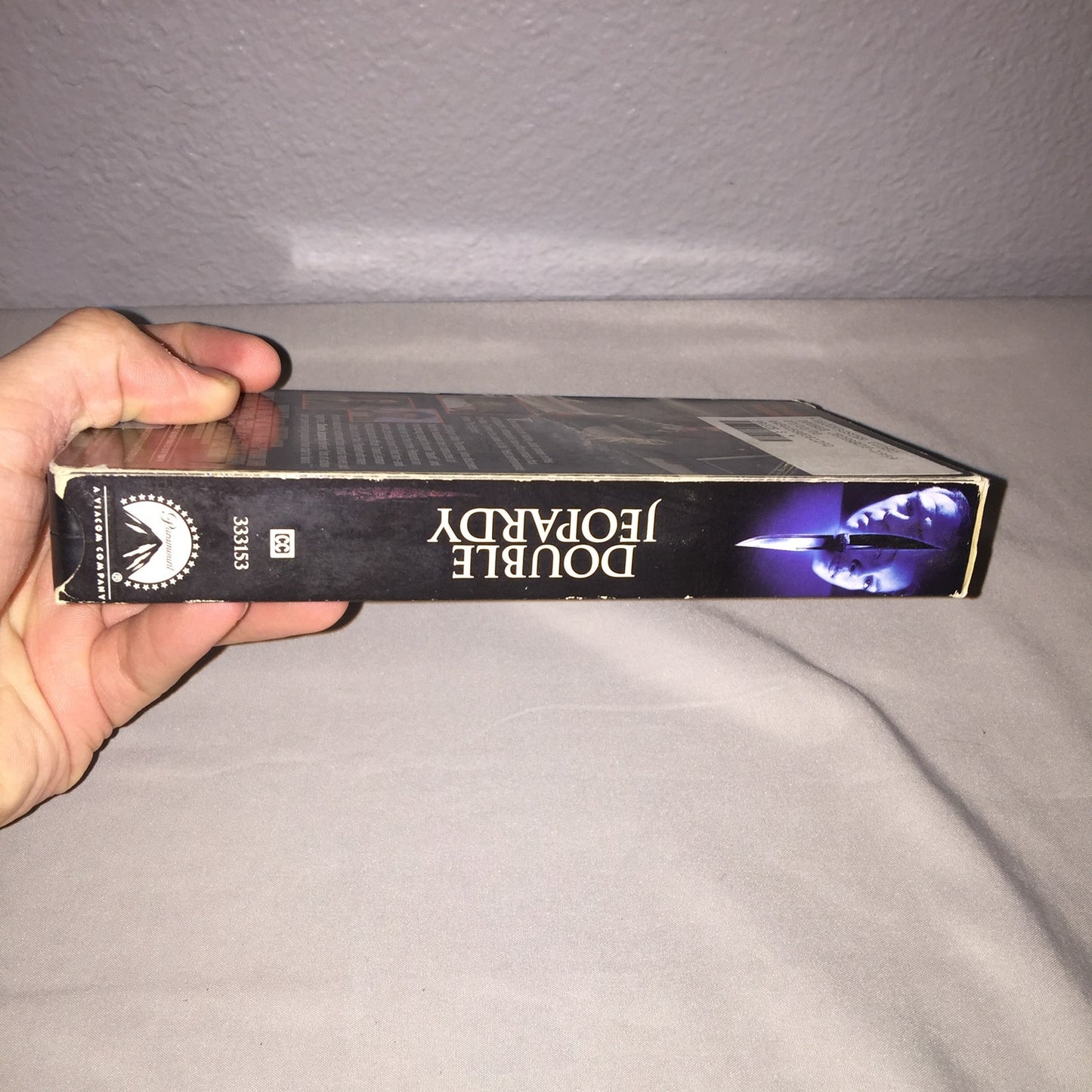 Vhs Used Double Jeopardy Blockbuster Tape Tommy Lee Jones Ashley Judd Thriller