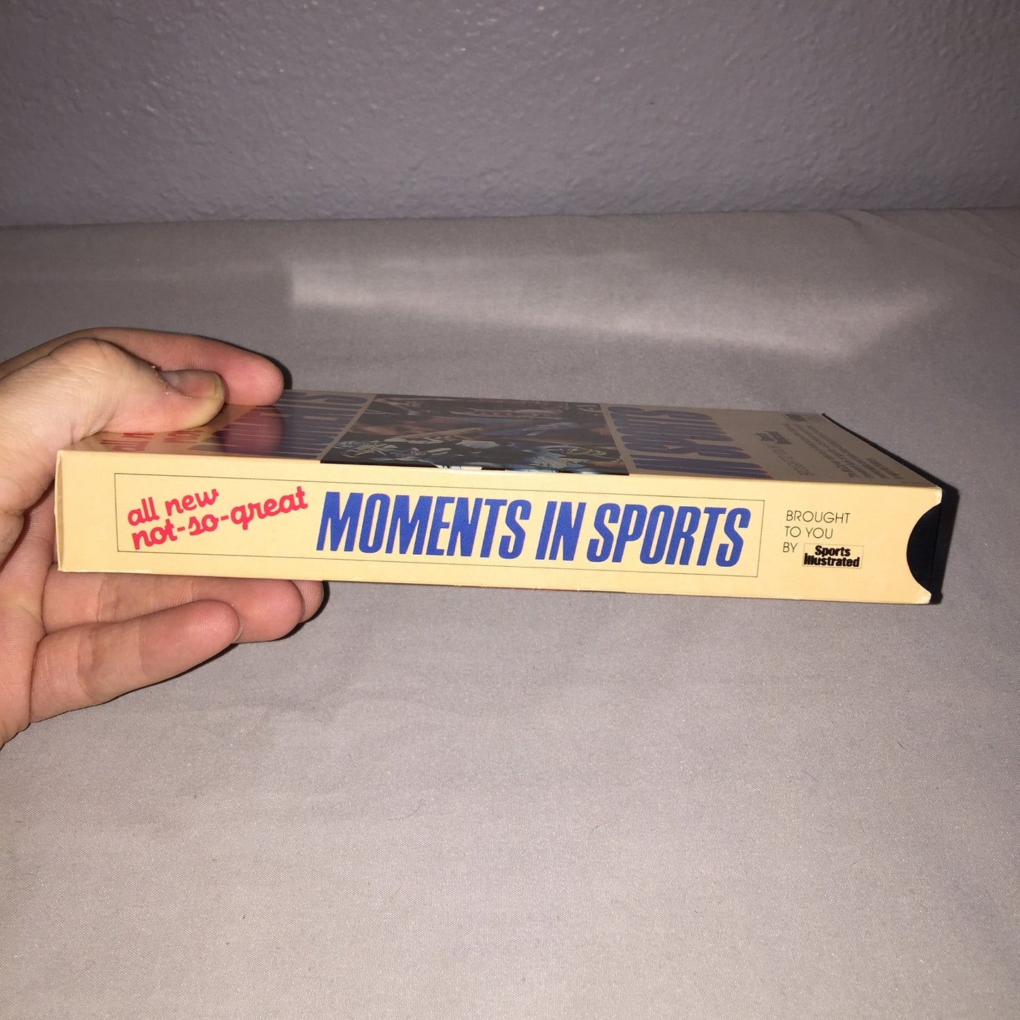 Vhs Used Sports Illustrated Not-So-Great Moments In Sports Tape Hbo Tim McCarver