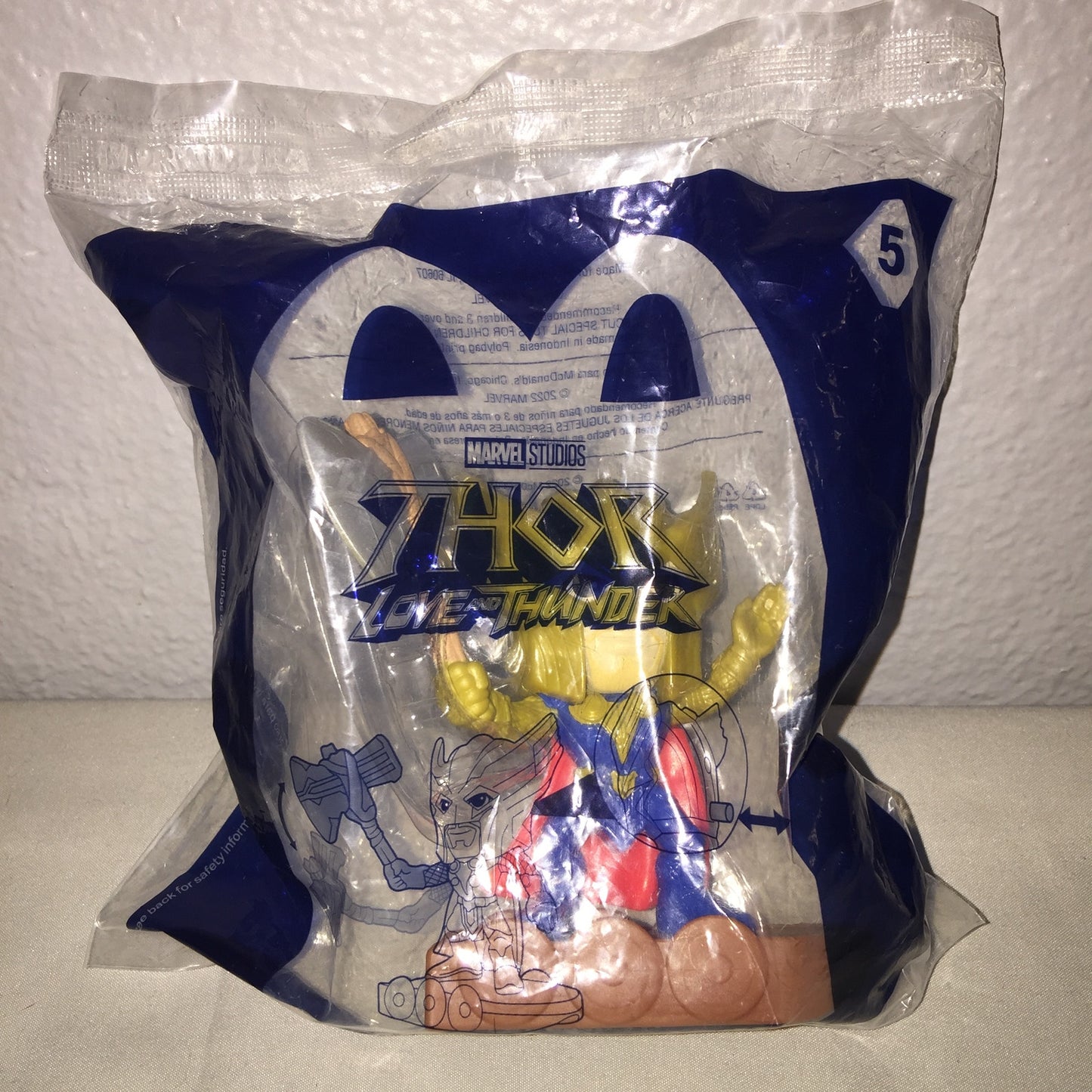 New Thor Rocket Valkyrie + Mantis Marvel Love And Thunder McDonald's FF Toy Lot