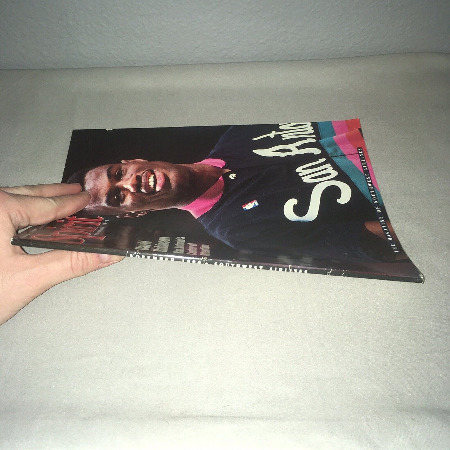 David Robinson Spirit The Official Magazine Of Southwest Airlines 1990 *Used*
