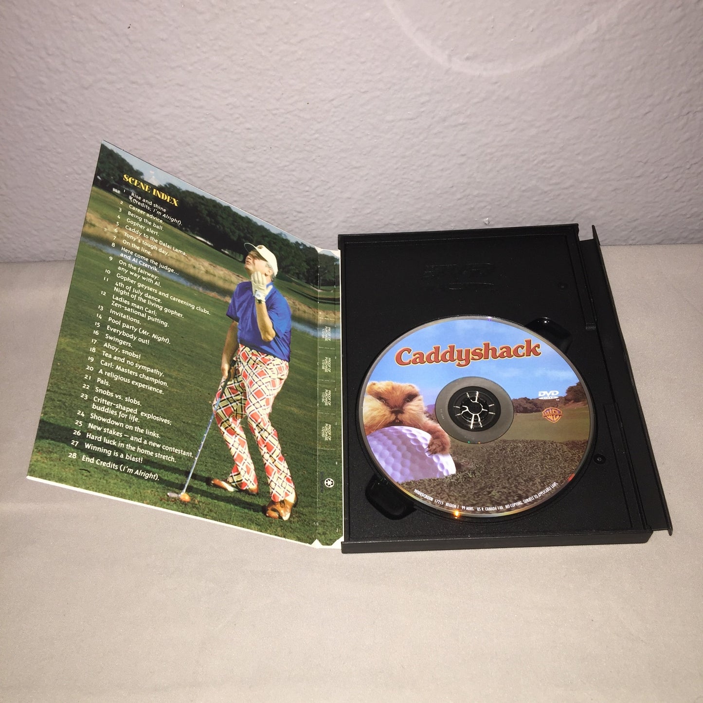 Dvd Open Caddyshack 20th Anniversary / Sealed New Caddyshack 2 II Lot Bundle