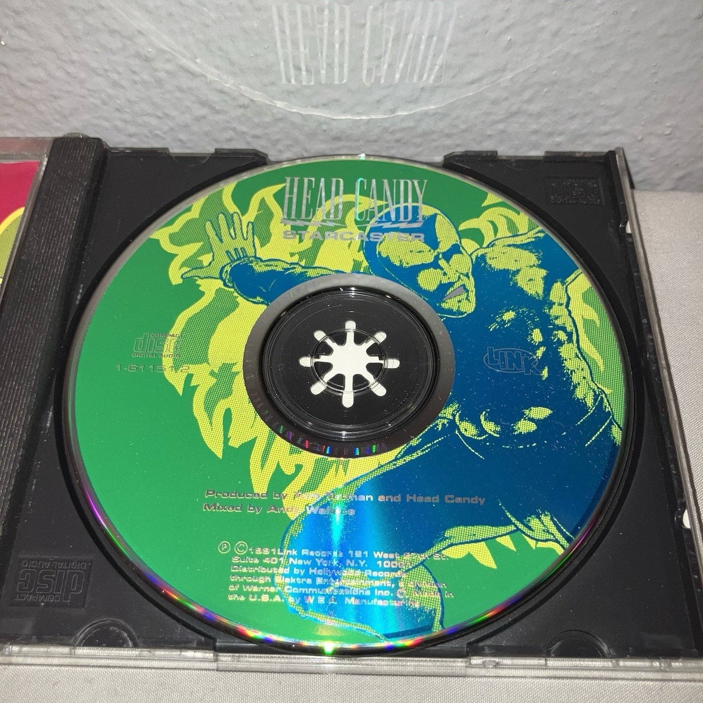 Cd Used Head Candy Starcaster Hollywood Records Cracked Case Disc Near Perfect
