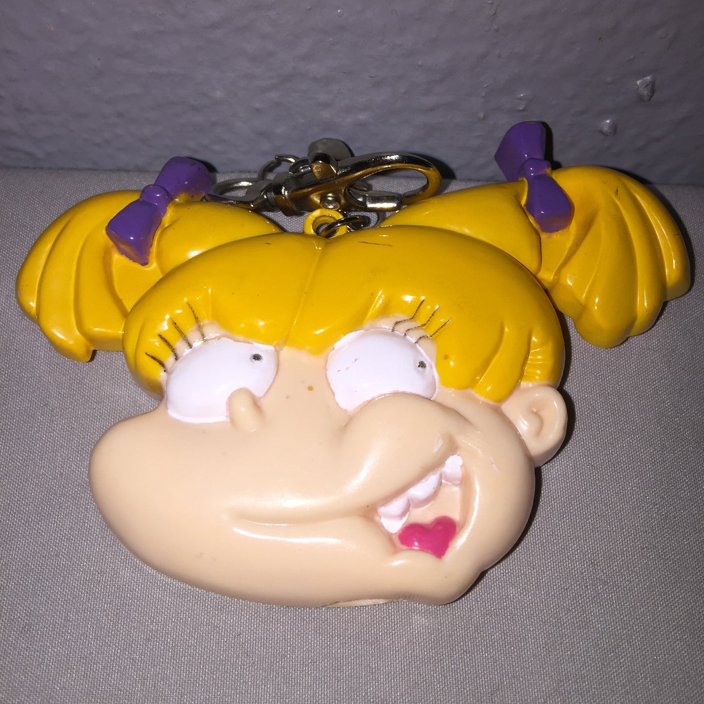 Rugrats Angelica Mirror / Comb Case *No Mirror* / Wind Up Car Burger King FF Toy