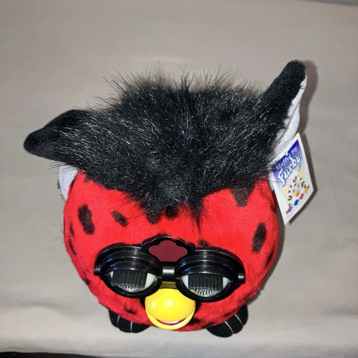 Red Lady Bug Furby 10” Plush Vintage 1999 With Tags *Light Scratches No Hanger*