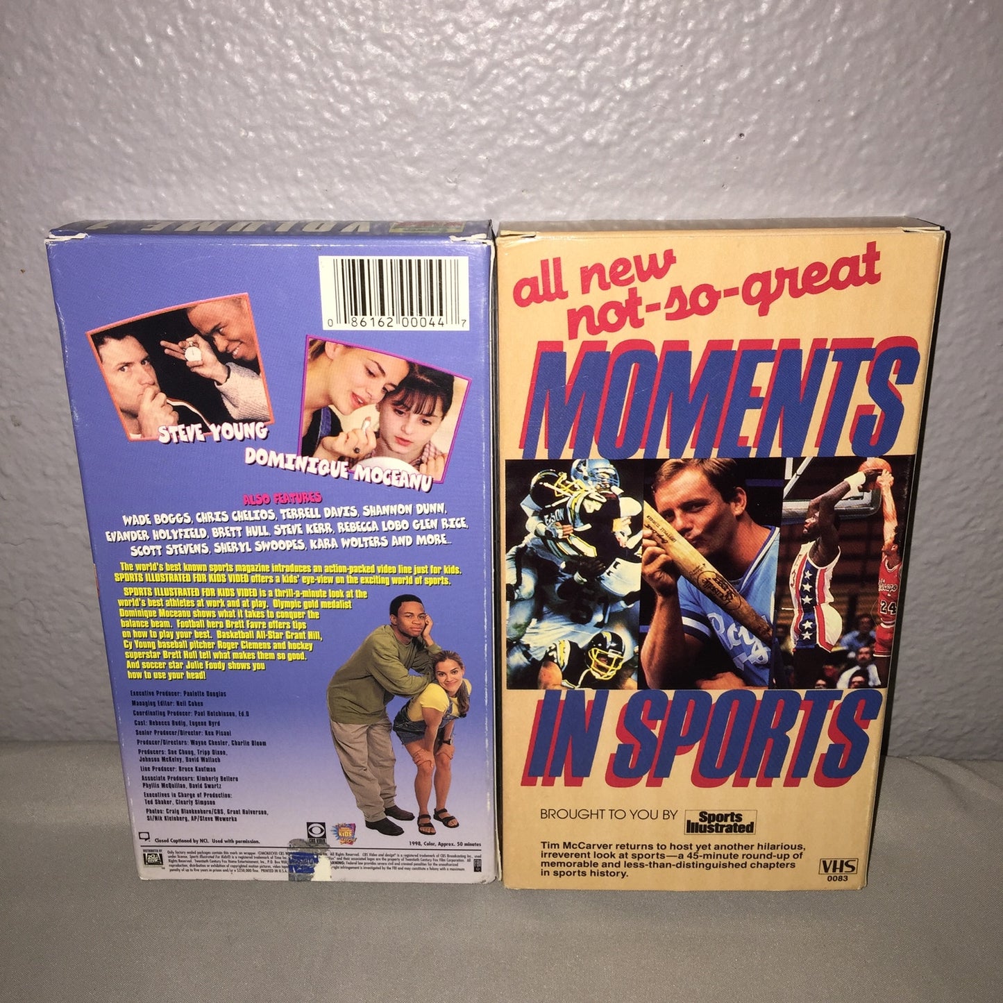 Vhs Used Sports Illustrated For Kids Volume 1 / Not-So-Great Moments In Sports