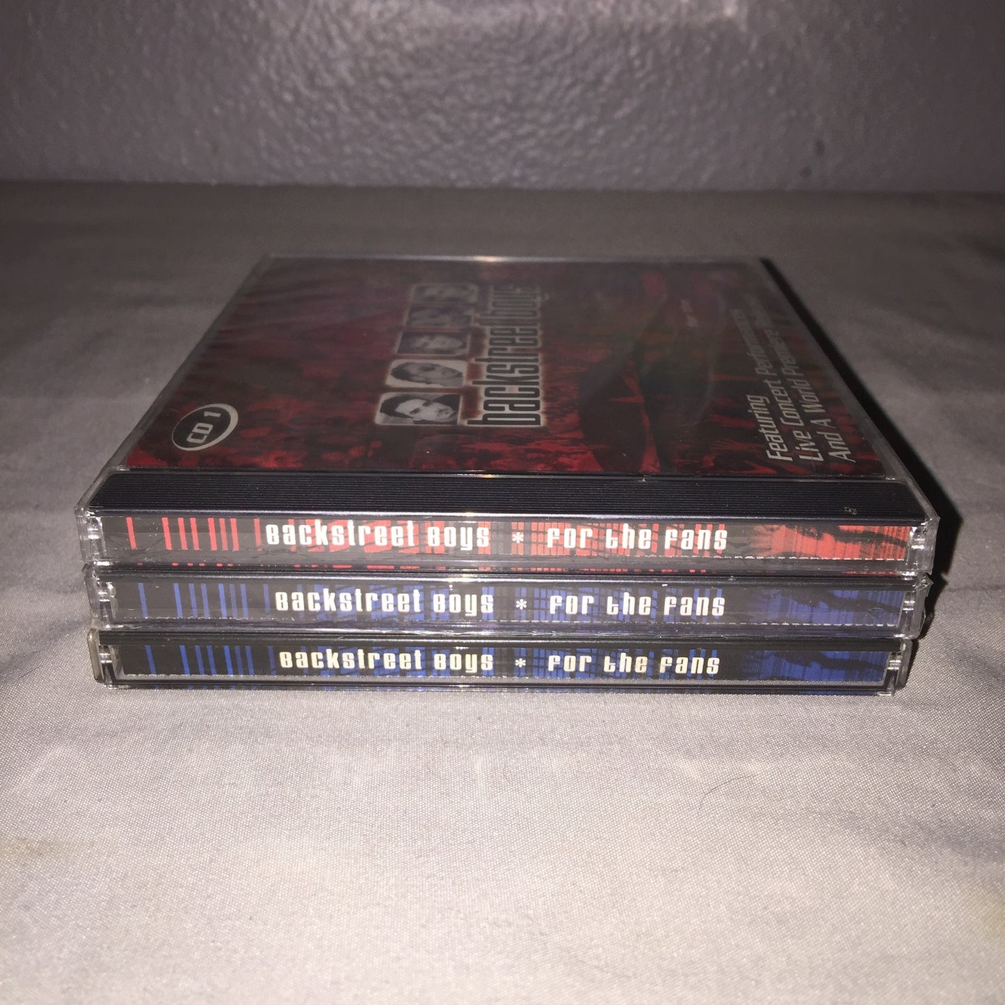Backstreet Boys For The Fans Cd 1 + 2 Sealed + 1 Open / Howie Burger King FF Toy
