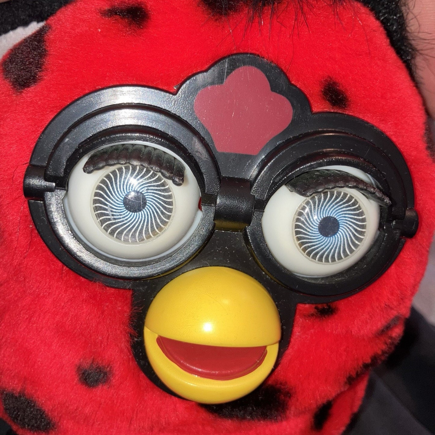 Red Lady Bug Furby 10” Plush Vintage 1999 With Tags *Light Scratches No Hanger*