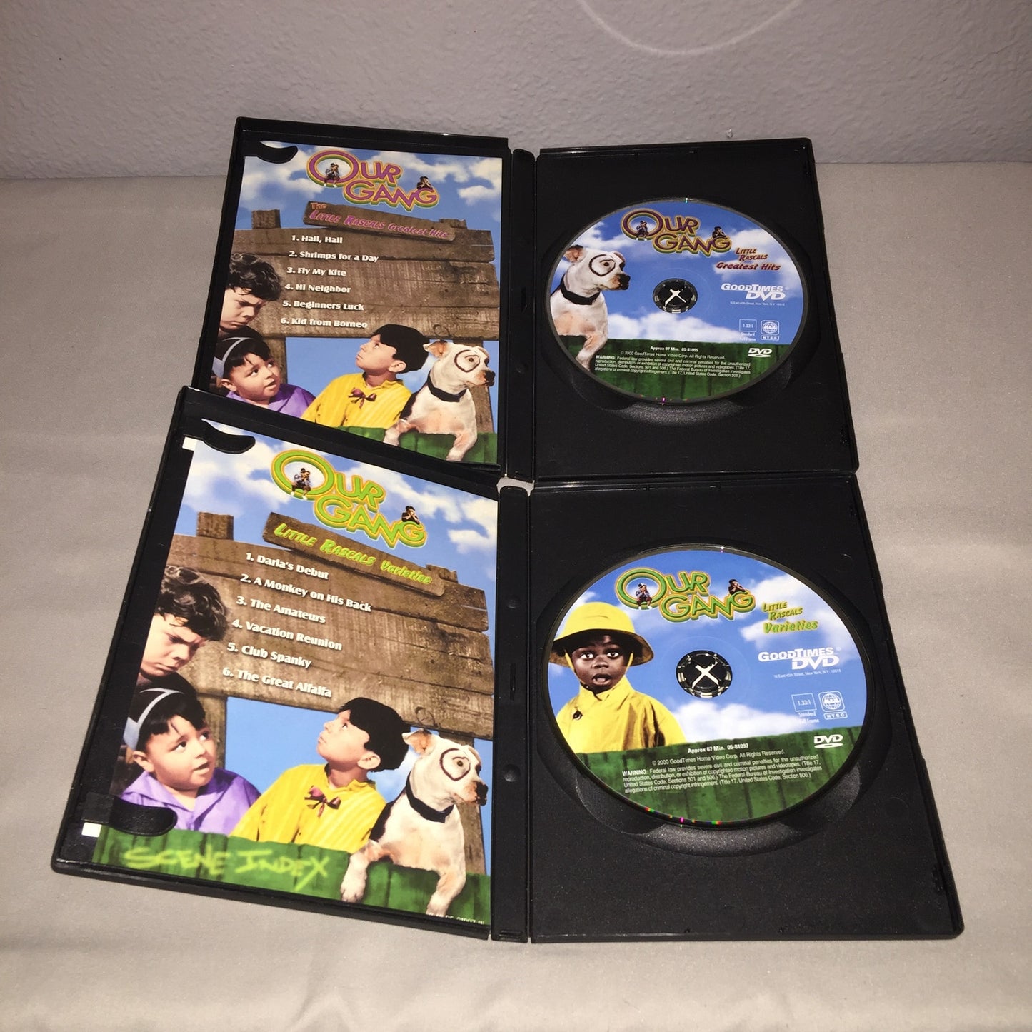 Dvd The Little Rascals 1994 / 3 Our Gang Comedy Festival Greatest Hits Varieties