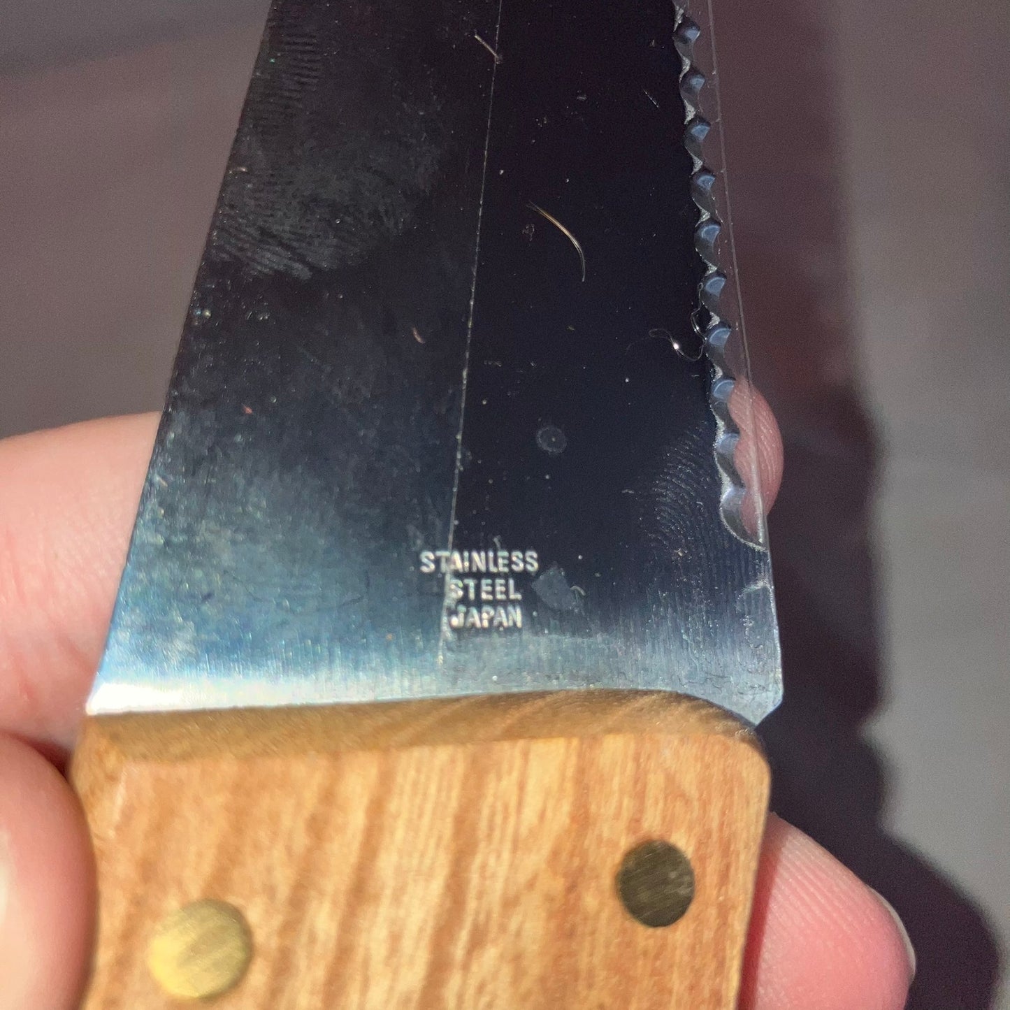 Vintage Novelty Bartender Hoffritz Food Grade Stainless Steel Cheese Blade Saw