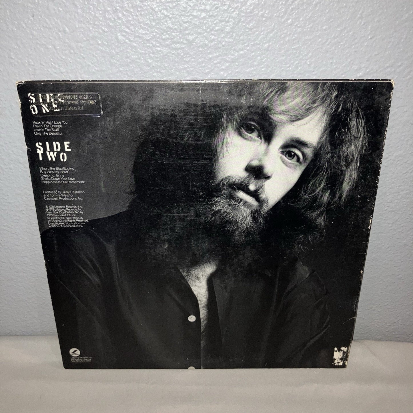 Vinyl Record Henry Gross Love Is The Stuff Promo Promotional In Good Shape Works