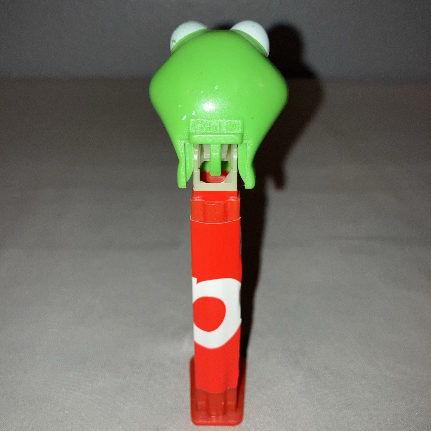 Vintage Pez 1991 Kermit The Frog W Bow Tie Candy Dispenser Custom Made Supreme