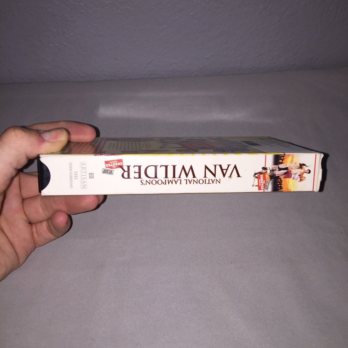 Vhs Used Van Wilder Tape Blockbuster Pre-Viewed Version Ryan Reynolds Artisan