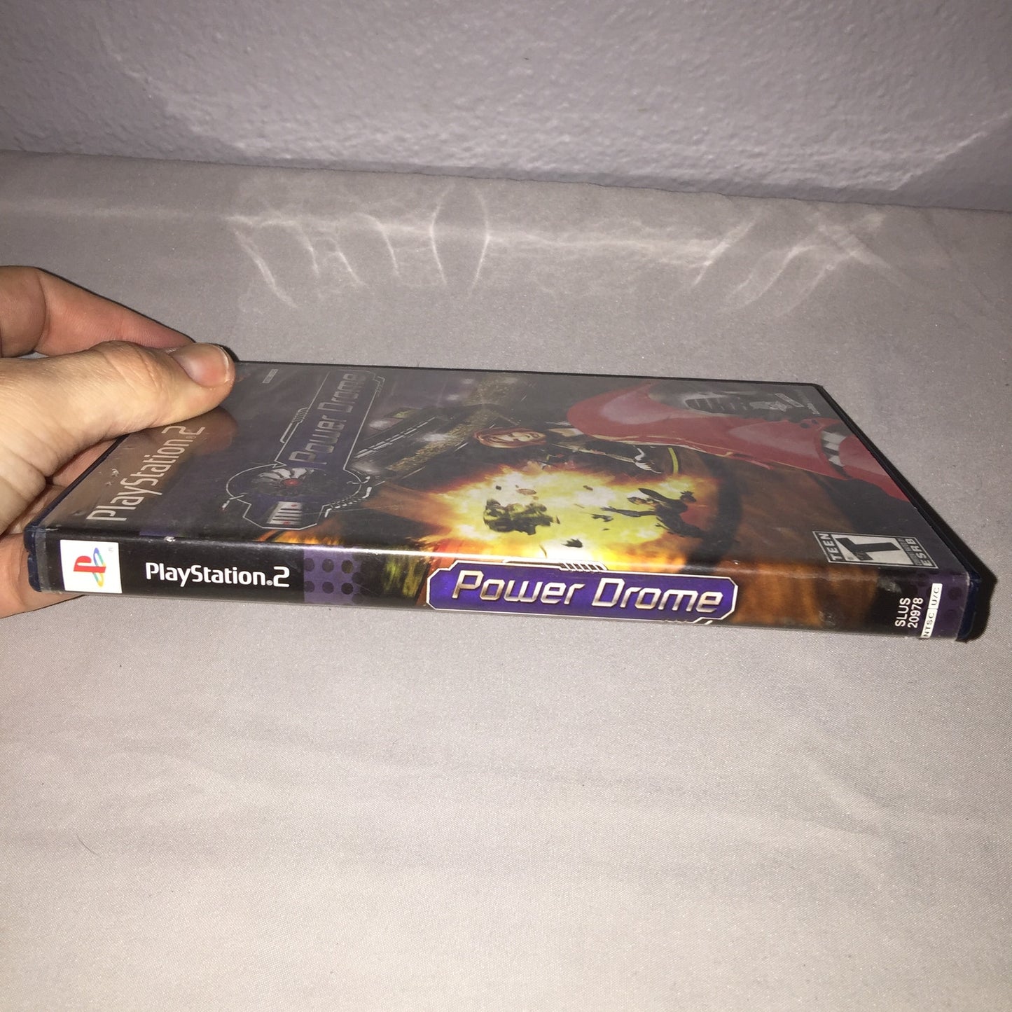 Ps2 Cib Power Drome Video Game Zenimax Studios Future Bike Racing *Tested Used