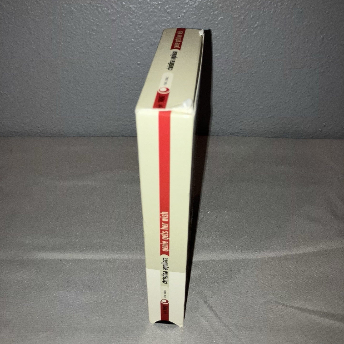 Vhs Used Christina Aguilera Genie Gets Her Wish Works Plus Includes Mini Poster