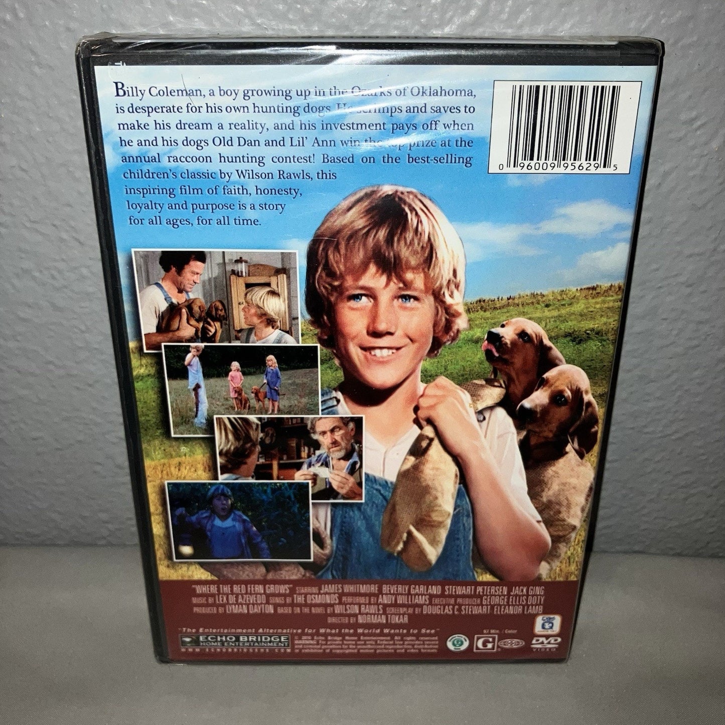 Dvd Sealed New Where the Red Fern Grows Echo Bridge Home Entertainment + Digital