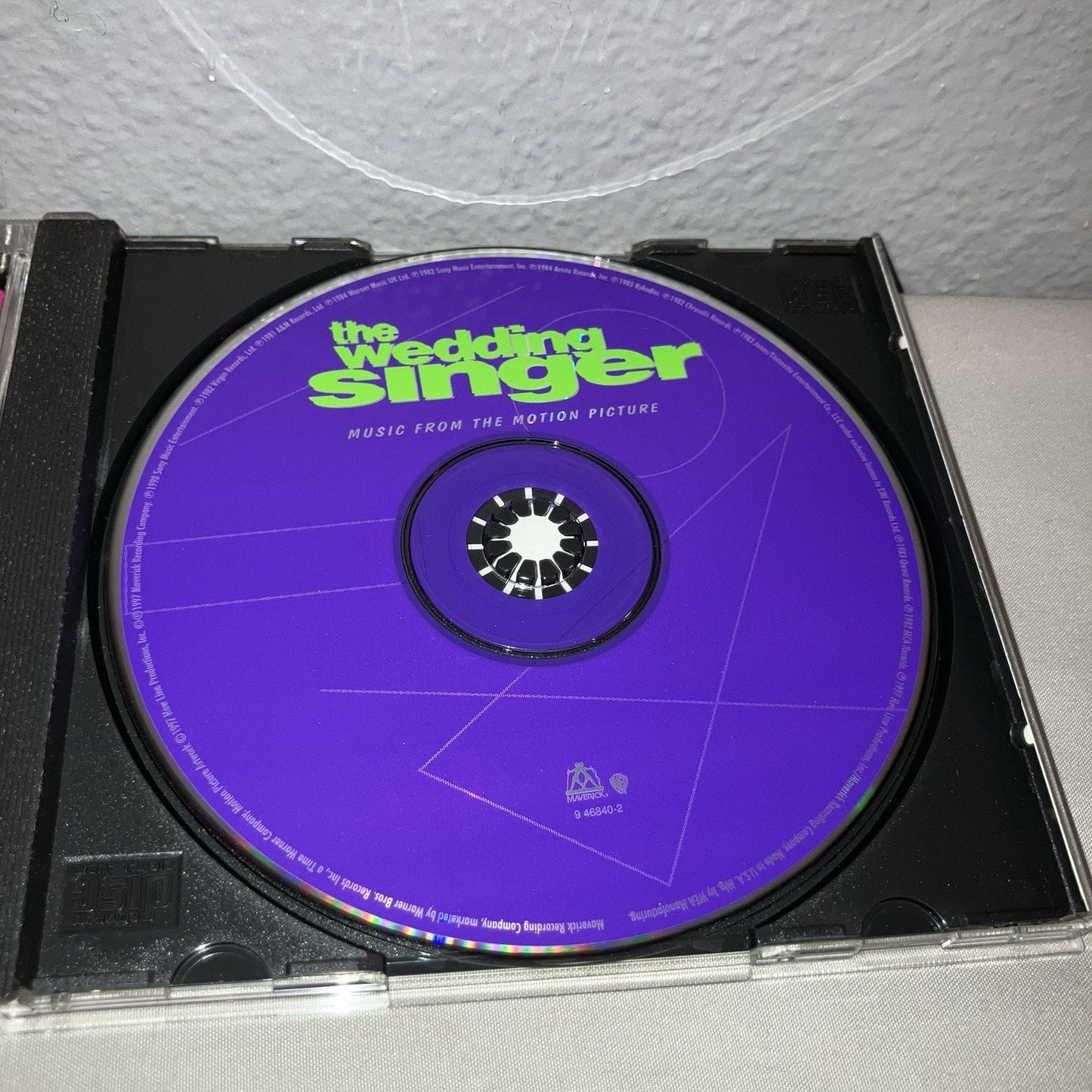 Cd Used The Wedding Singer Music From The Motion Picture Disc Near Perfect Shape