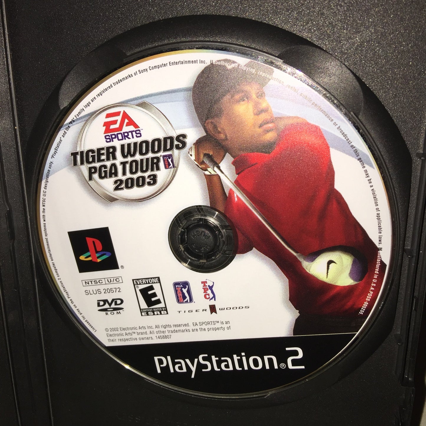 Ps2 Tiger Woods PGA Tour 2002 / 2003 *Both Used Have Manuals But 03 Missing Case