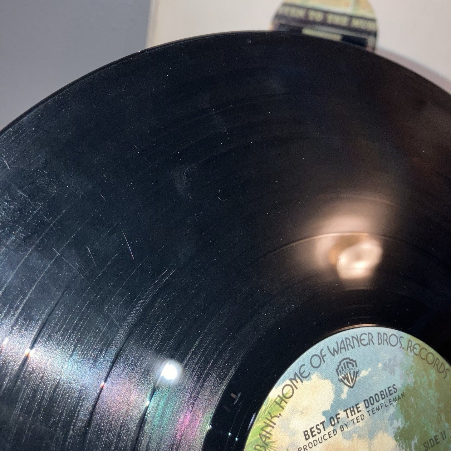 Vinyl Record Doobie Brothers Best Of The Doobies 1976 Warner Bros BSK-3112