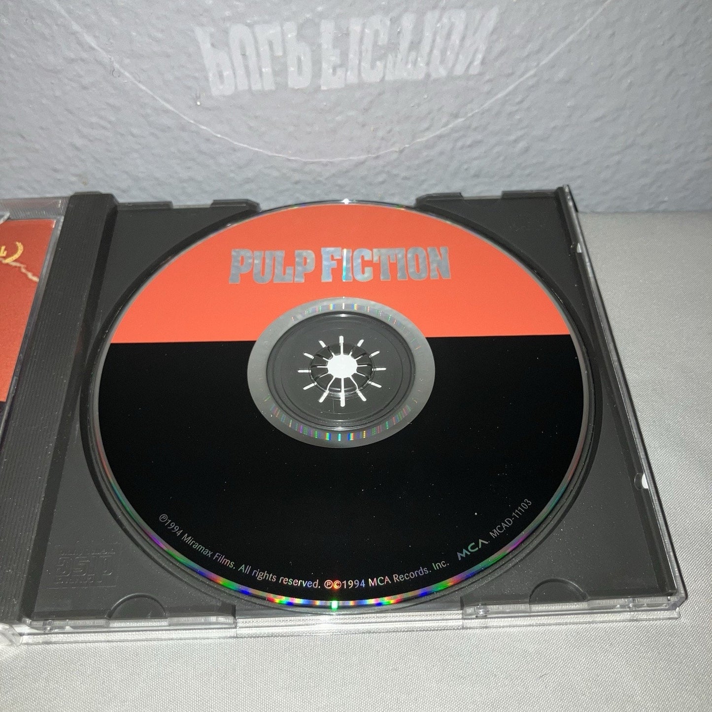 Cd Used Pulp Fiction Music from the Motion Picture Soundtrack Disc Near Perfect