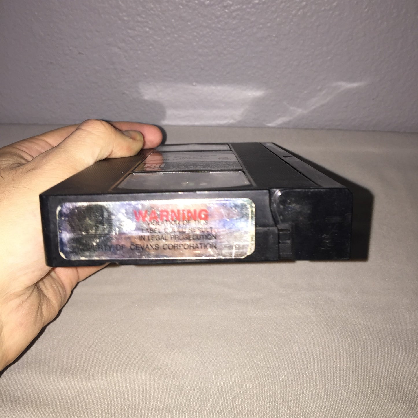 Vhs Used The Color Purple *Screener* Preview Tape For Display Purposes Only Wb