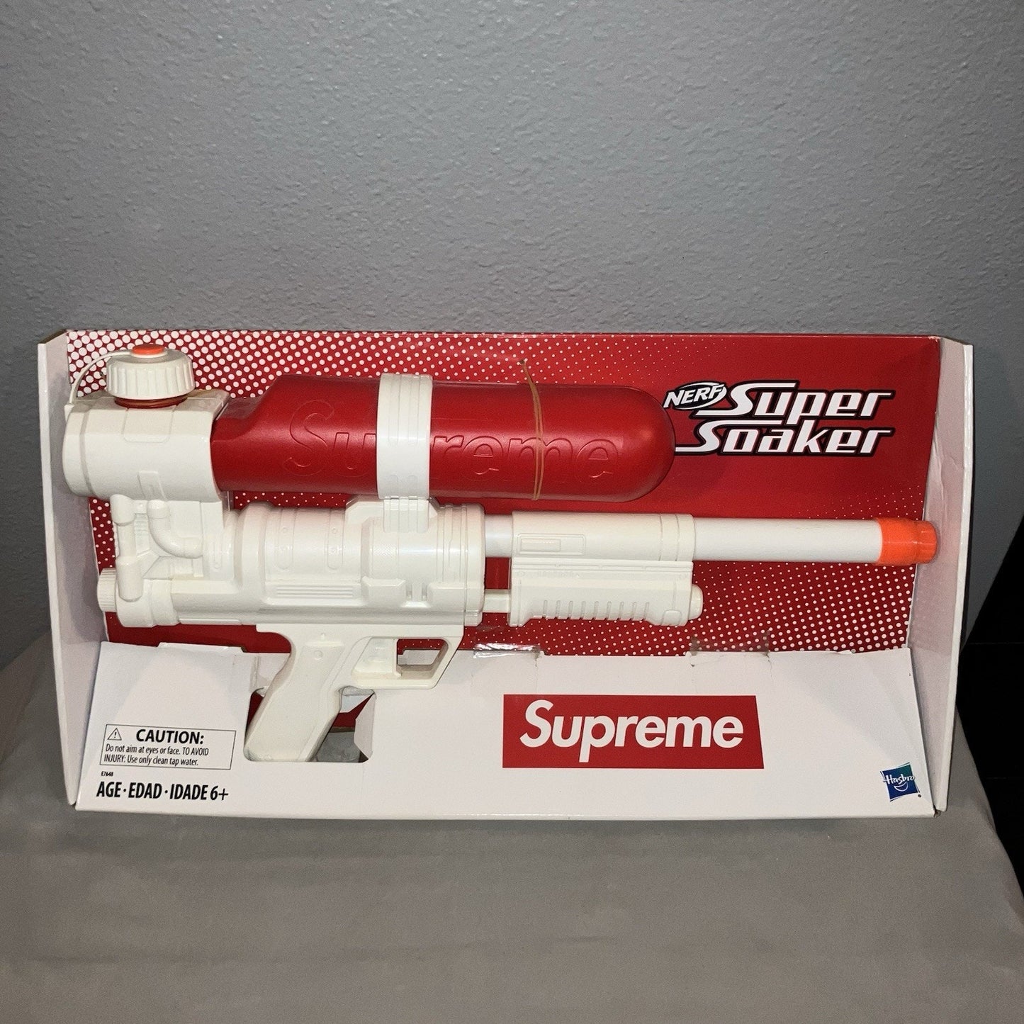 Supreme x Super Soaker 50 Ss19 Squirt Gun Water Pistol Blaster / Keychain *Used*