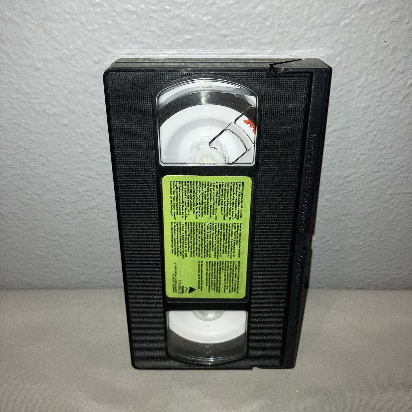 Vhs Used Poison Sight for Sore Ears 1989 Box Beat Up See Pics But Tape Works