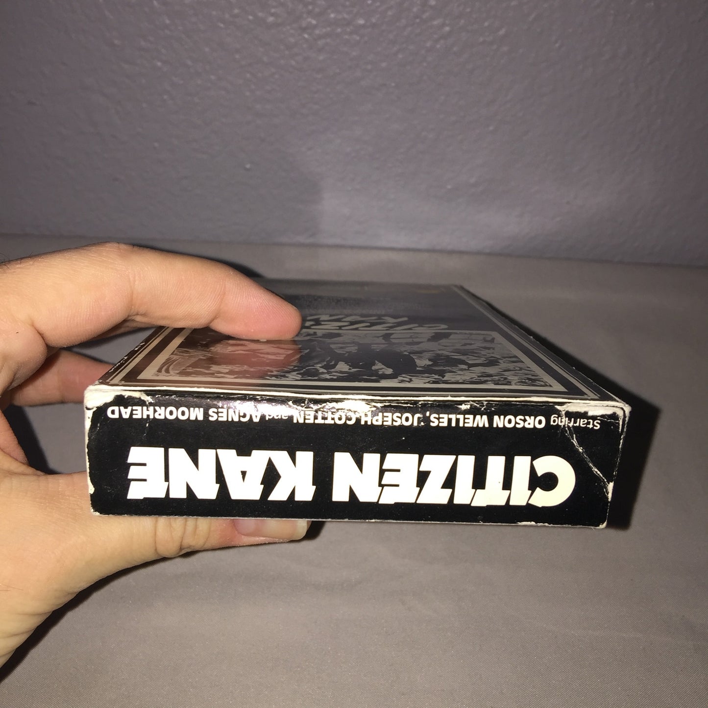 Vhs Used Citizen Kane Tape Orson Wells Cotten Moorhead *Damage Please View Pics*