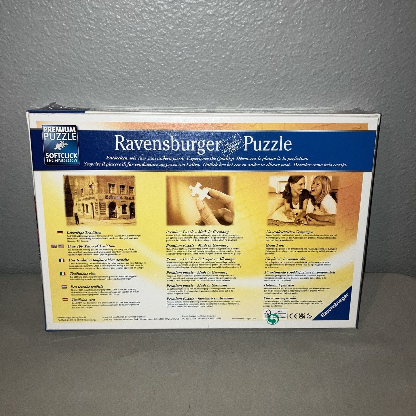 Board Game Sealed New Ravensburger Garden Birds 500 Piece Puzzle 142231 Unopened