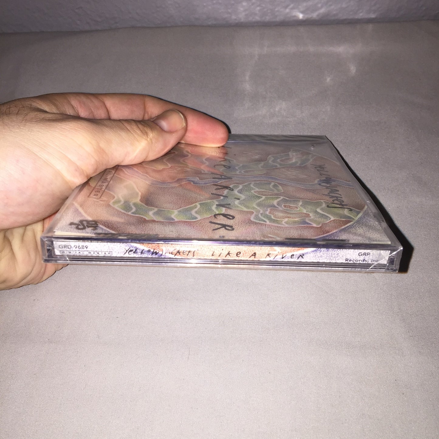 Cd Sealed New Yellowjackets Like A River *Hole In Case / Corner Broke See Info*
