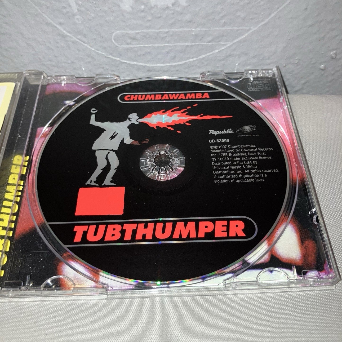 Cd Used Chumbawamba Tubthumper 1997 Rock Everything In Good Lightly Used Shape