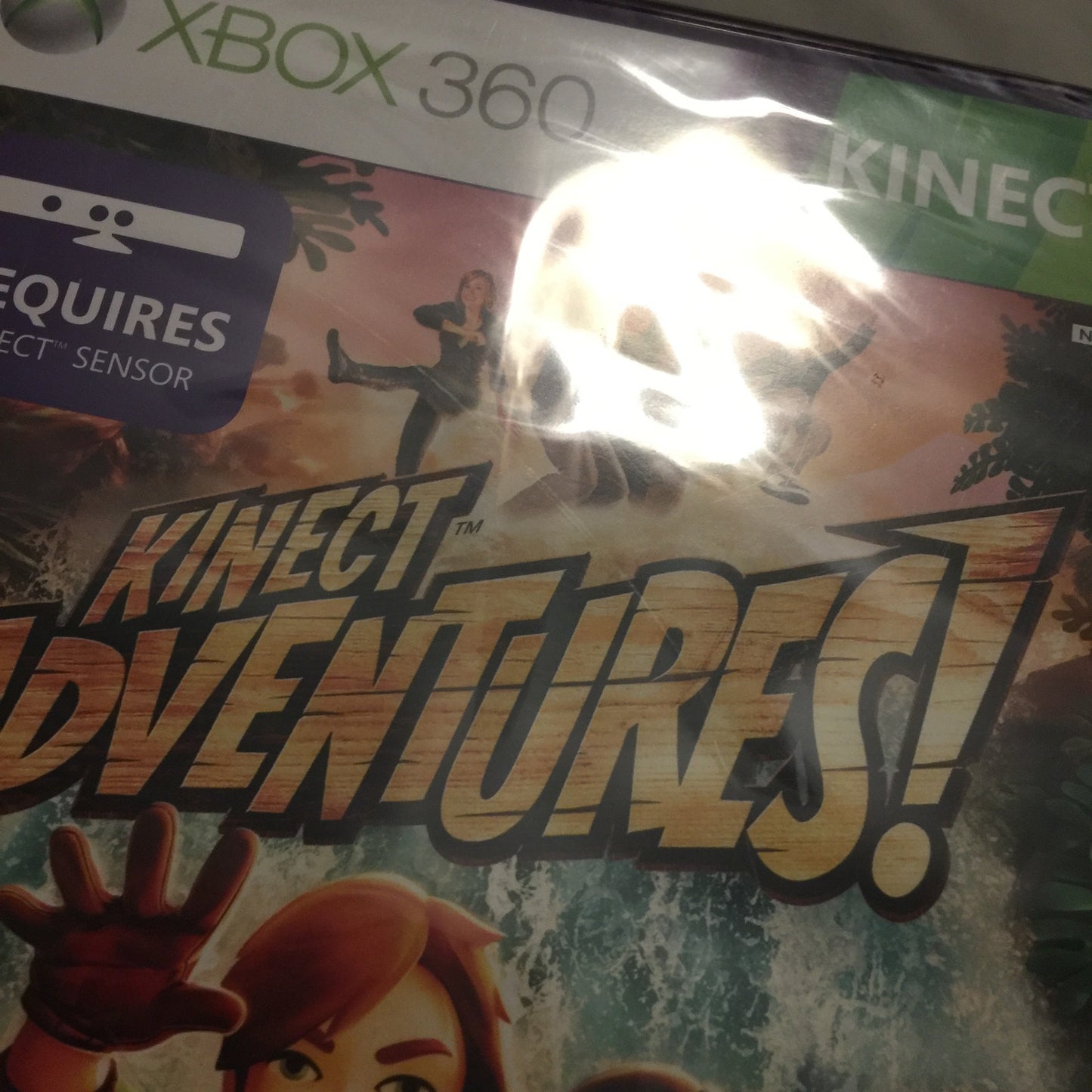 Xbox 360 New Sealed Kinect Adventures / Open Kinect Adventures Enjoy / Collect 1