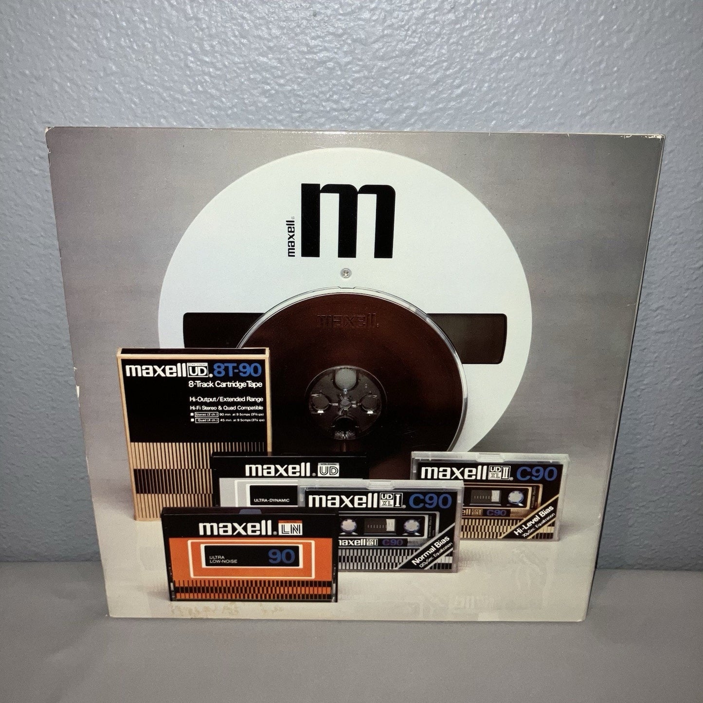 Vinyl Record Maxell Rock Sampler from 1979 LP Album Everything In Great Shape