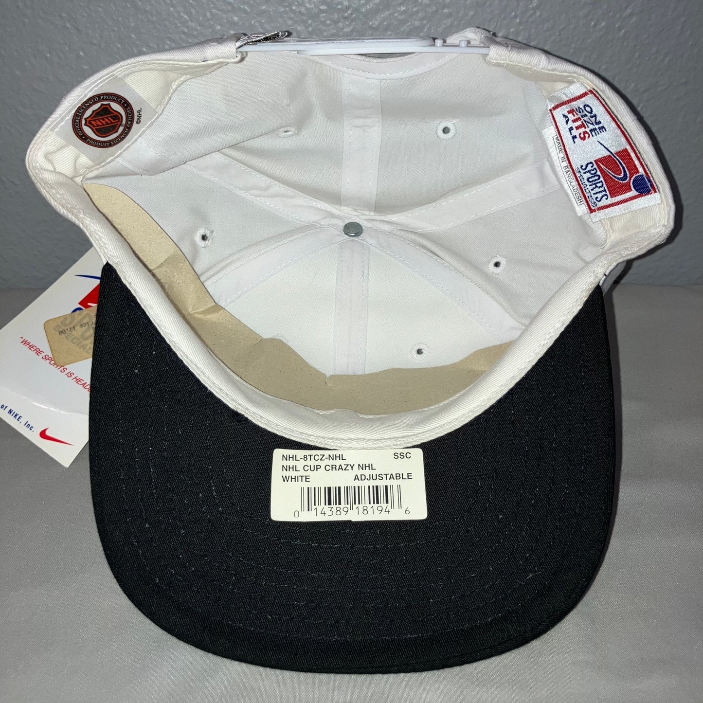 New Nwt Hat NHL Cup Crazy Vintage Hockey Snapback Sports Specialties Stanley Cup