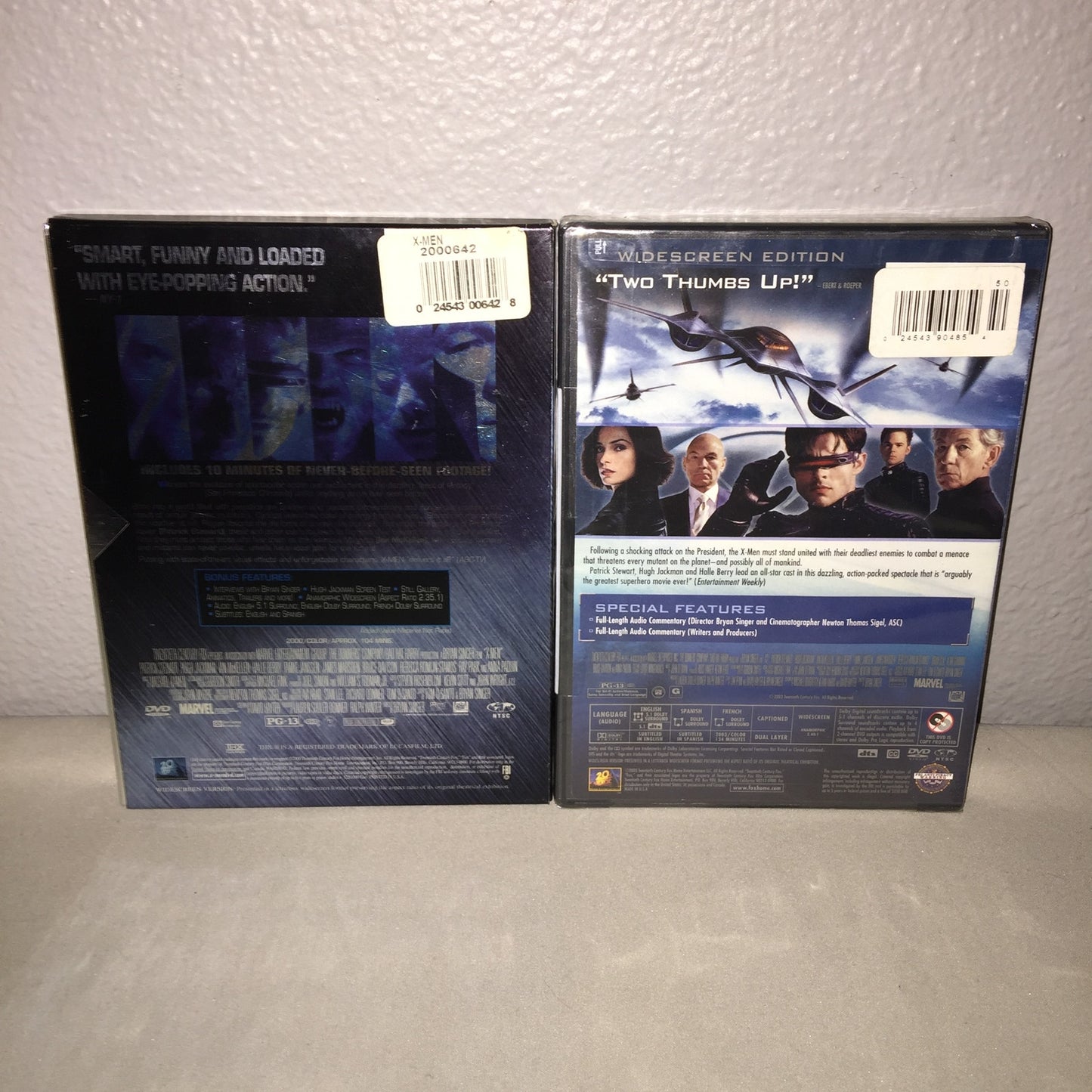 Dvd X-Men 2000 Open / X-2: X-Men United New Hugh Jackman First Marvel Appearance