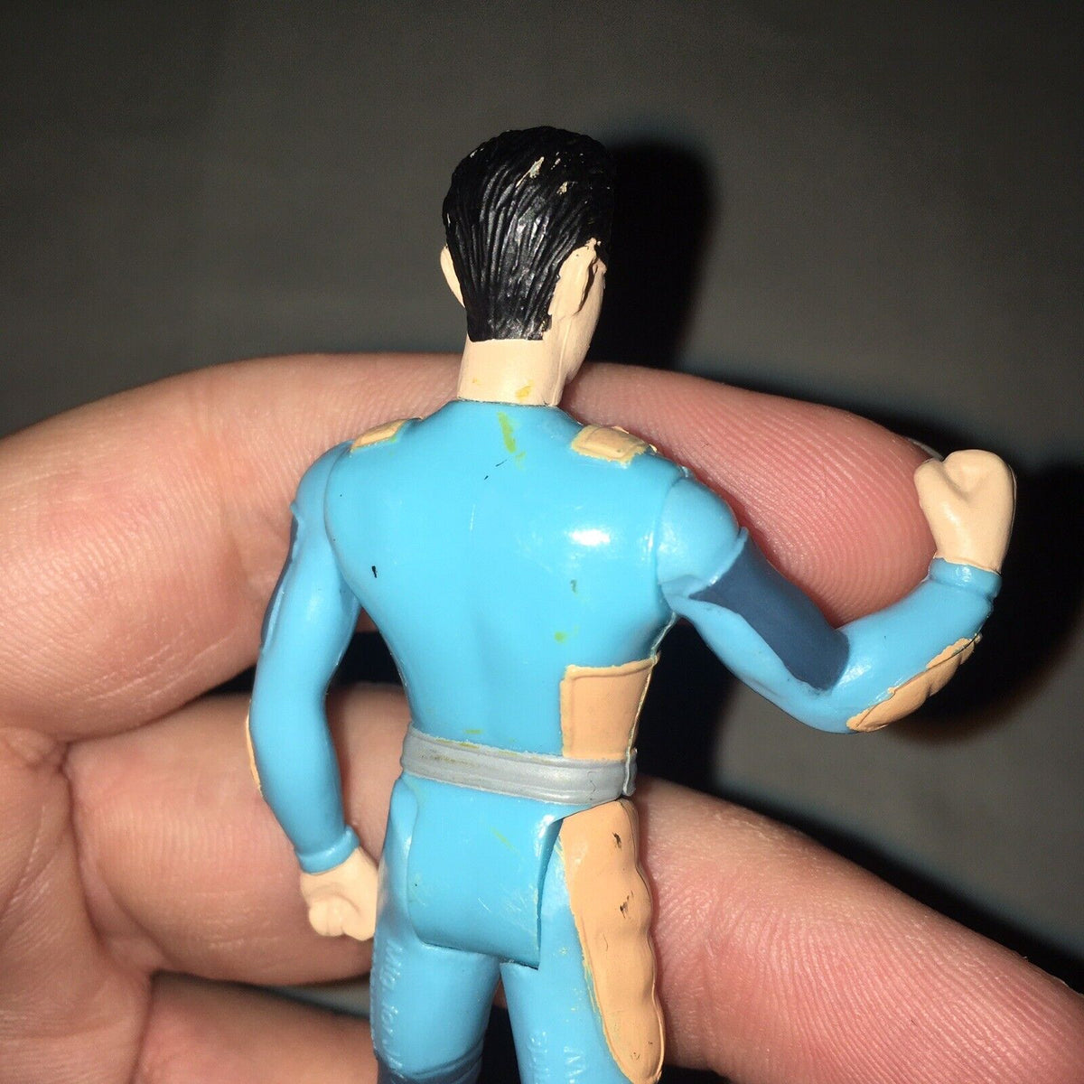 FF Toy Jack in the Box Max Steel 2001 Kids Meal Action Figure Used Good Shape