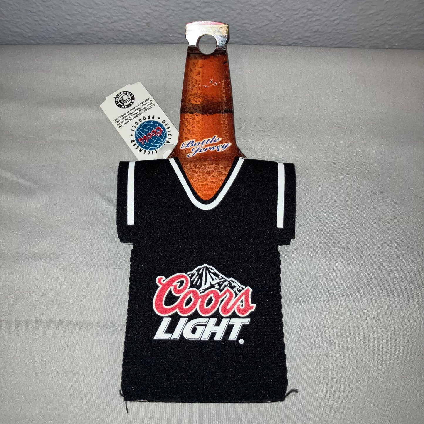 New Nwt Coors Light 2005 Official Neoprene Bottle Jersey Number # 78 #78 No Name
