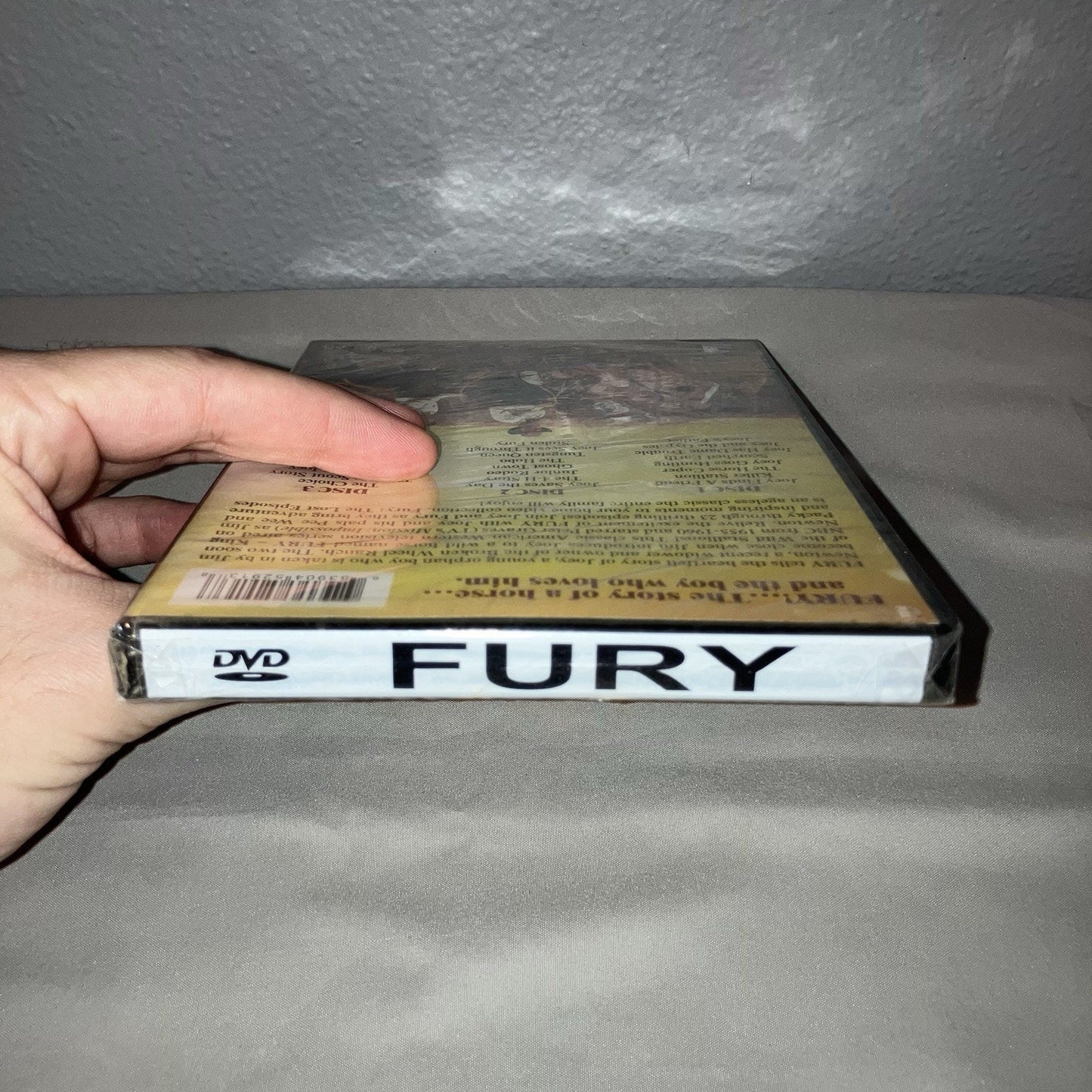 Dvd Sealed New Fury The Lost Episodes 3 Disc Mill Creek Entmt Black / White Only