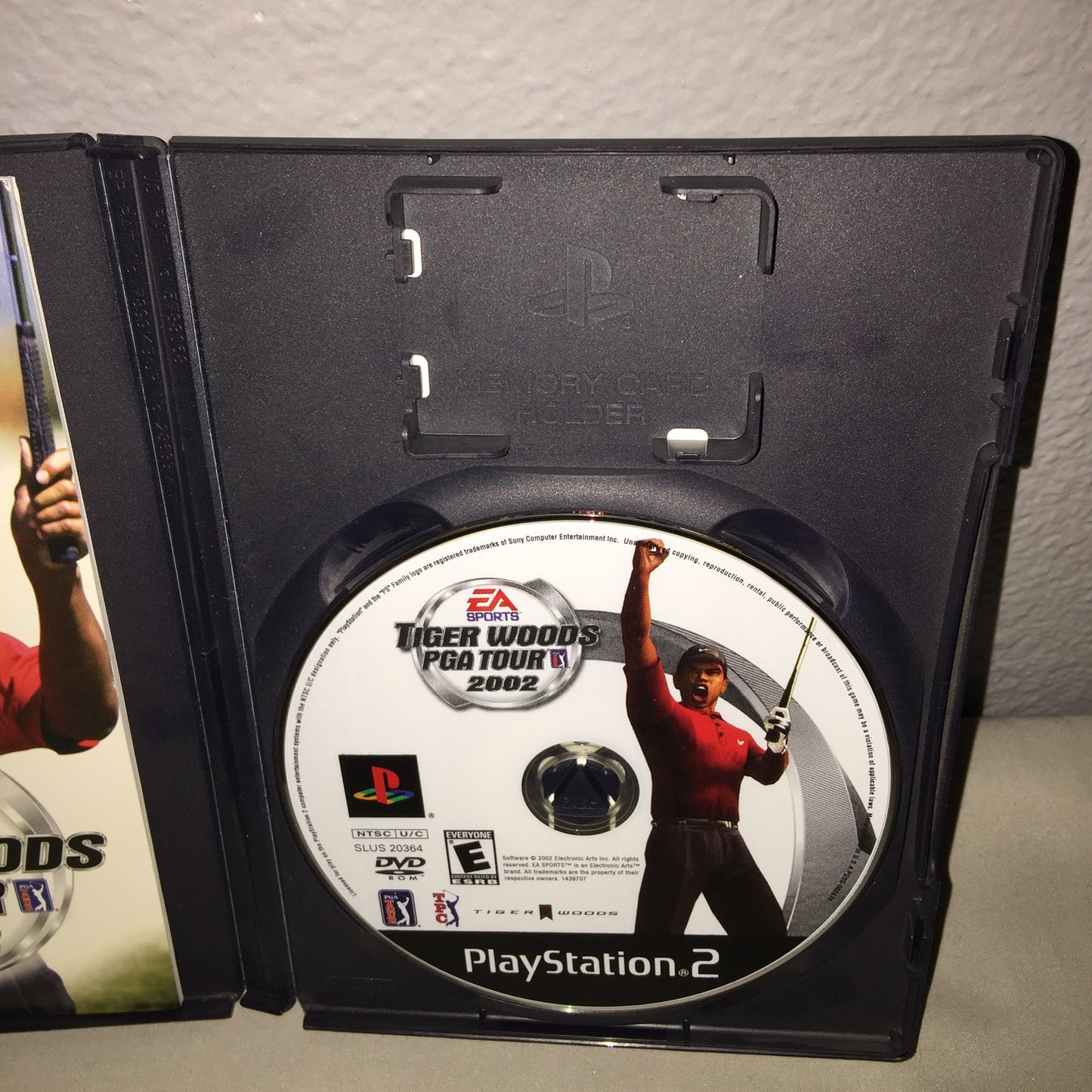 Ps2 Tiger Woods PGA Tour 2002 / 2003 *Both Used Have Manuals But 03 Missing Case