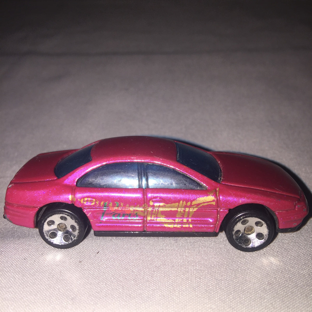 Toy Hot Wheels 1993 Aurora Paris France Eiffel Tower Special Moel In Good Shape