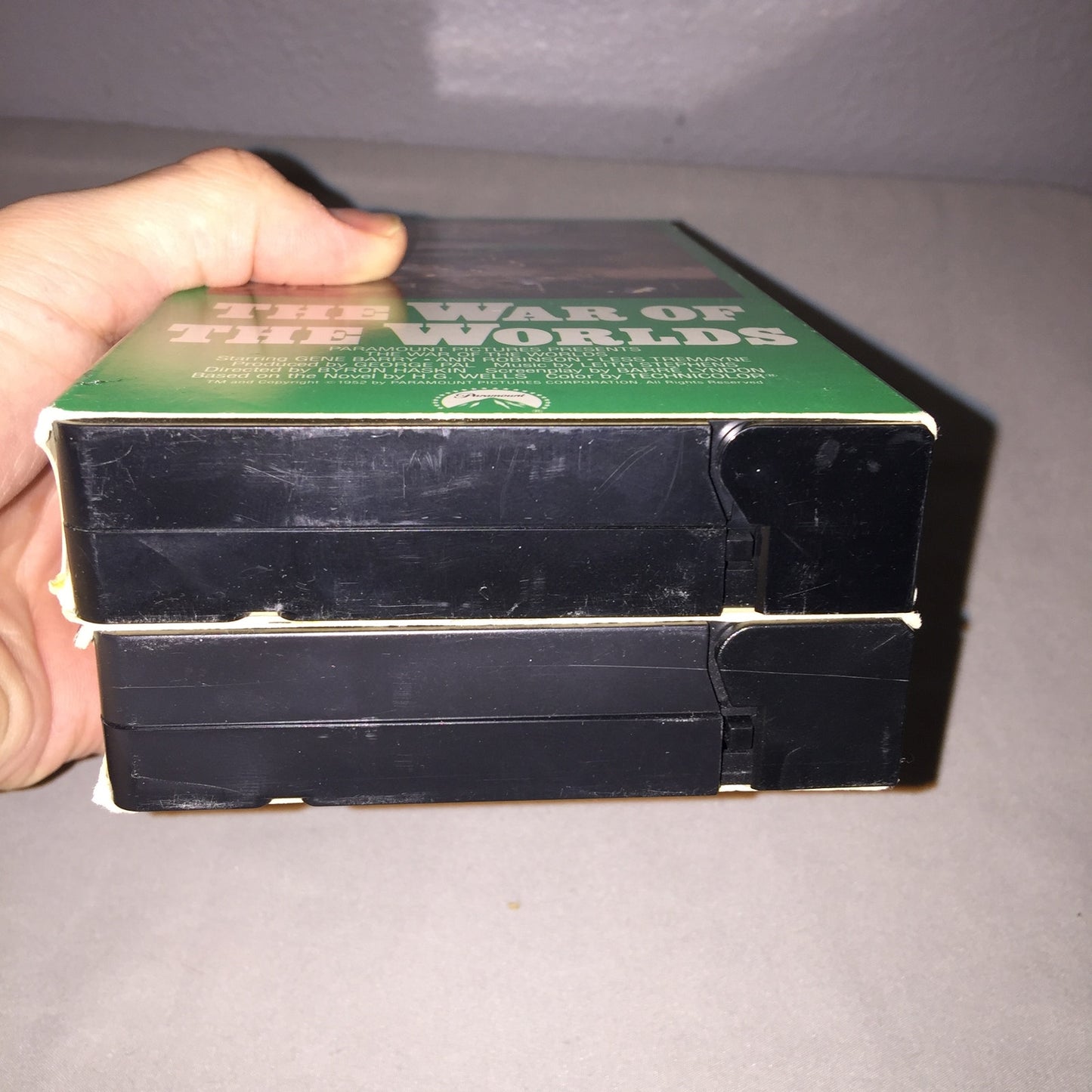 Vhs Used B&W 1950s 50s Killers From Space / The War Of The Worlds Tape Bundle